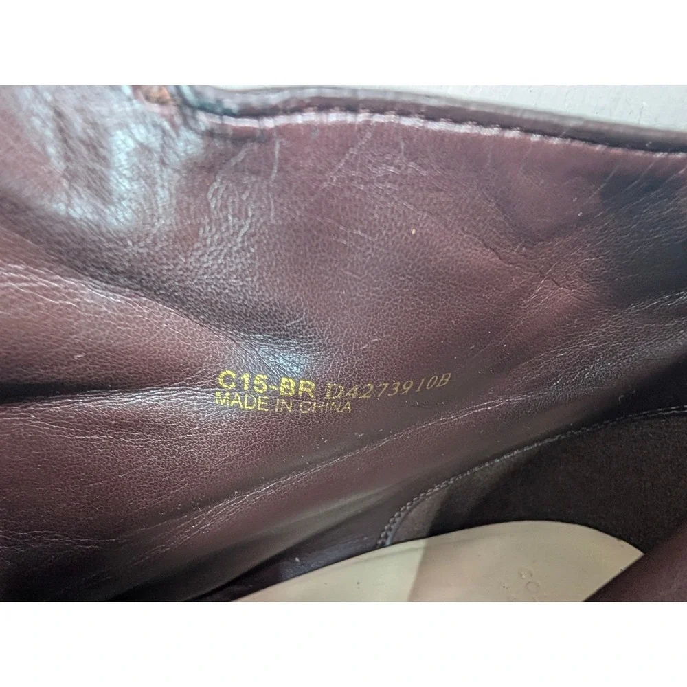 Cole Haan Women's Brown Leather Grand OS Ankle Booties D42739 Size 10B Casual‎